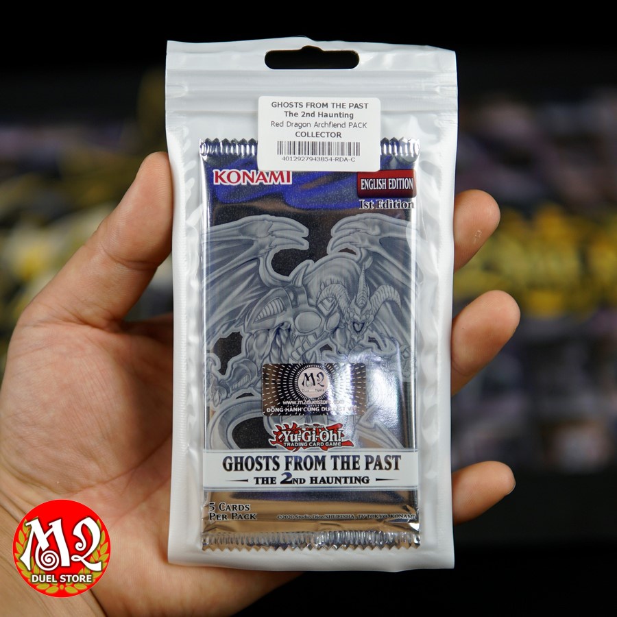 01 Gói thẻ bài Yugioh Ghosts From the Past: The 2nd Haunting - Nhập khẩu Anh Quốc UK - Nhiều lựa chọn