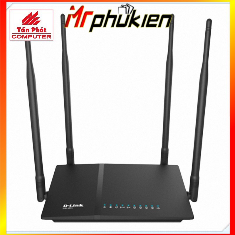 Bộ Phát Wifi 2 Băng Tầng DLink DIR 825 Chuẩn AC1200 - MrPhukien