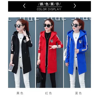Áo khoác nữ form dài phong cách hàn bb