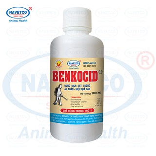 Benkocid combo 2 chai*100ml vệ sinh chuồng trại