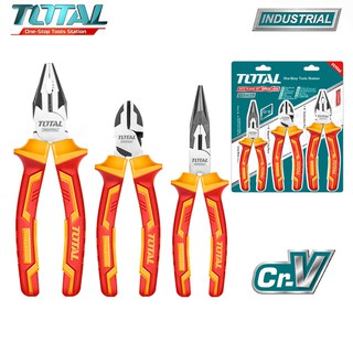 Bộ 3 kìm cao cấp cách điện total tht2k0302