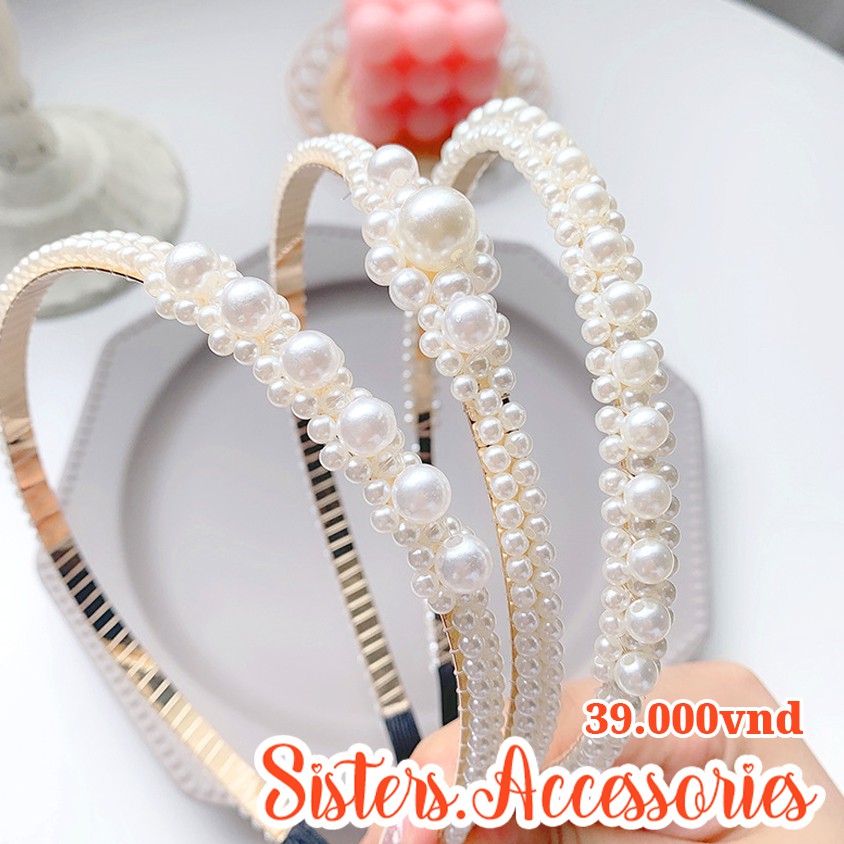 Cài Tóc Ngọc Trai Nhân Tạo Nhiều Mẫu SALE còn 20k
