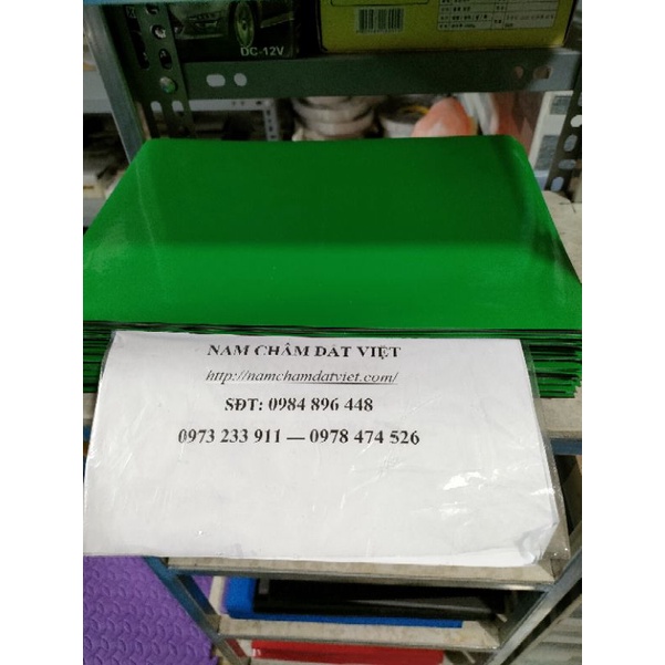 A5 nam châm dẻo, nam châm dẻo tấm a5 148*210 các màu sắc tự chọn xanh lá, xanh dương, cam,vàng, đỏ, đen, trắng, tím