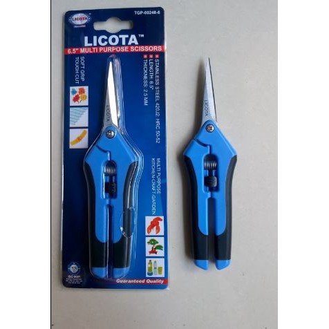 Kéo cắt tỉa cành - Kéo cắt cành đầu nhọn LICOTA_6.5''