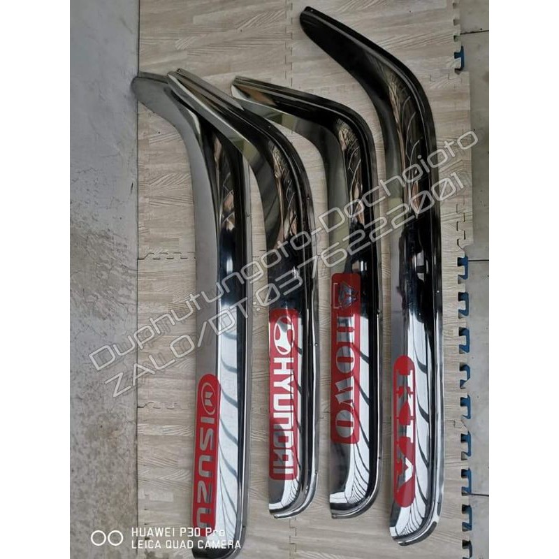 1Bộ che mưa INOX KIA 1T4, HD3T5...