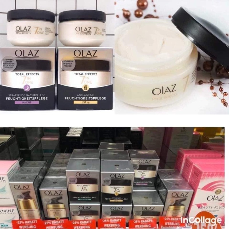 KEM DƯỠNG DA OLAZ TOTAL EFFECTS 7 IN ONE ĐỨC