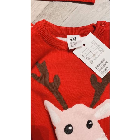 Áo len Noel cho bé