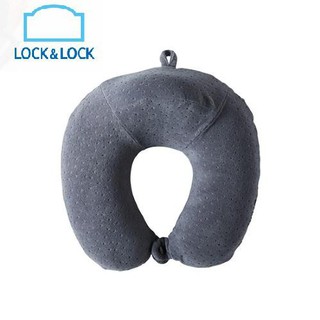 Gối kê cổ cao cấp Memory Foam -LTZ852 màu xám- Lock&Lock