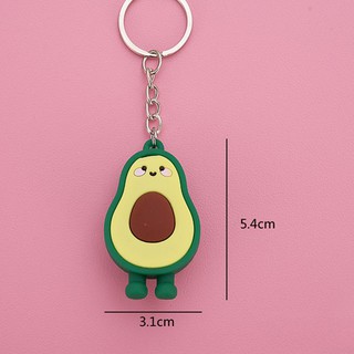 Móc khóa trái bơ dễ thương MK01