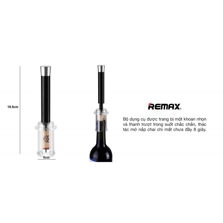 Dụng Cụ Mở Nút Rượu Vang Remax XT-RW01