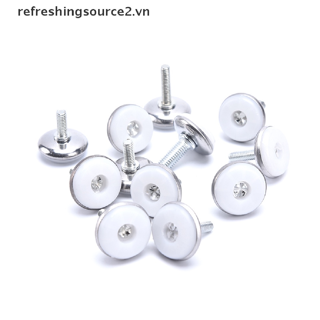 Bộ 4 Chân Bàn Bằng Thép Chống Trượt M6 M8 15 / 20 /