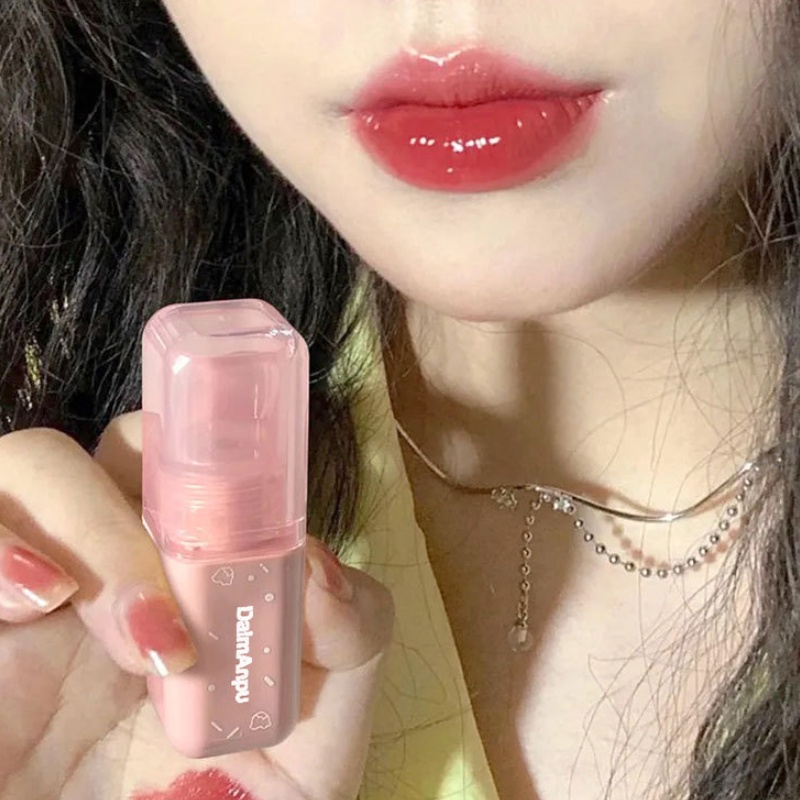 Son Bóng Dưỡng Ẩm Daimanpu Màu Hồng Lâu Trôi Dành Cho Nữ
