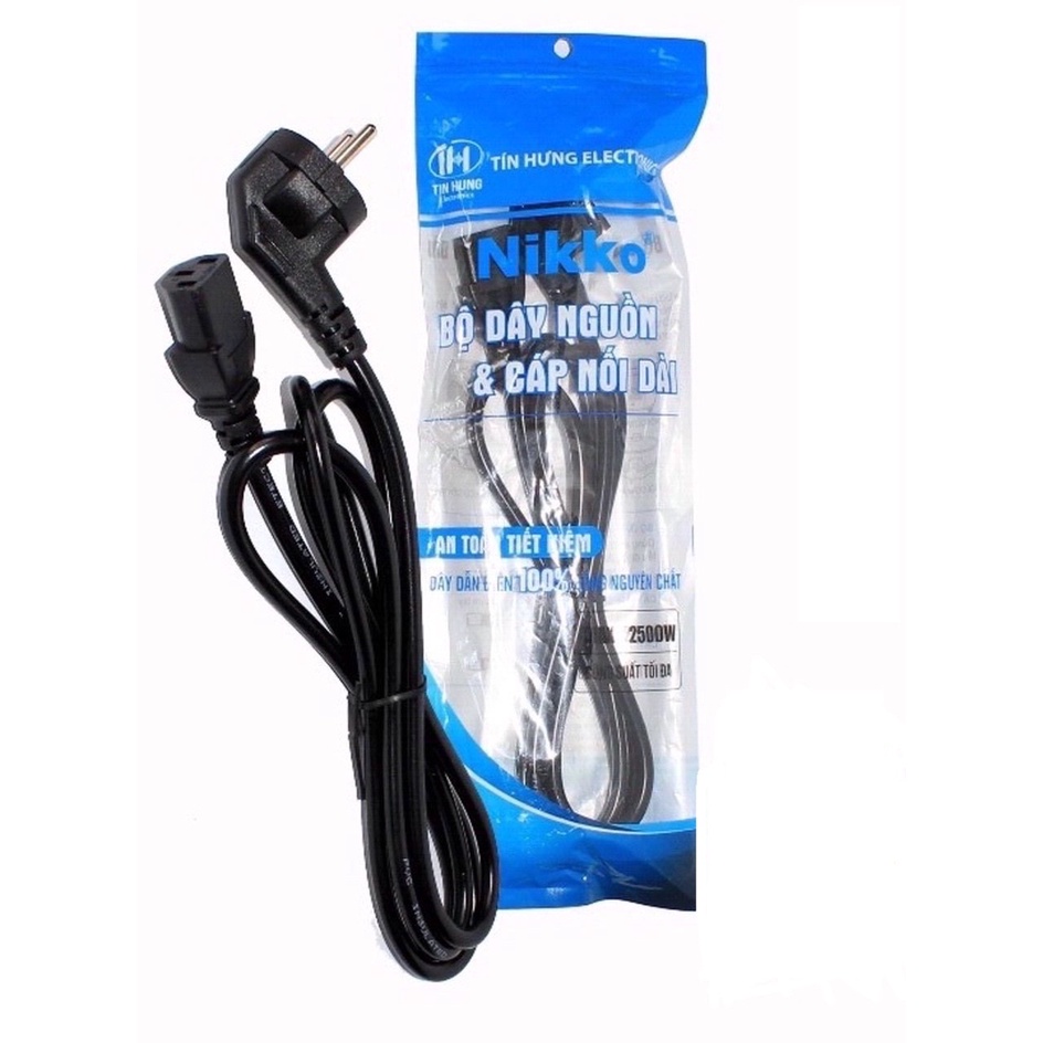 DÂY NGUỒN PC LOẠI XỊN DÀI 1,8M DÂY TO 16A - 250V