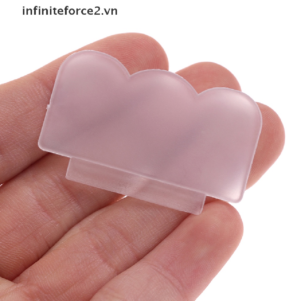 {fore} Pure Clear Jelly Silicone Nail Art Stamper Scraper Nail Stamp Stamping Tool VN