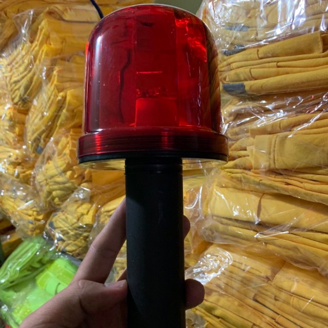 Đèn chớp báo công trình - Dùng 2 pin đại