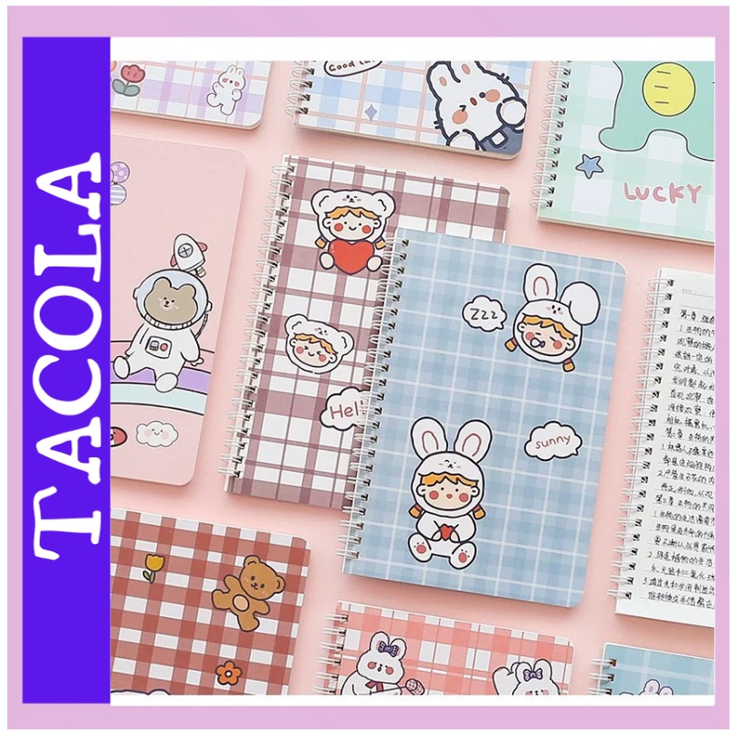 SỔ LÒ XO A5, SỔ TAY KẺ NGANG, kích thước A5 - 140x207mm, 120 trang ST05