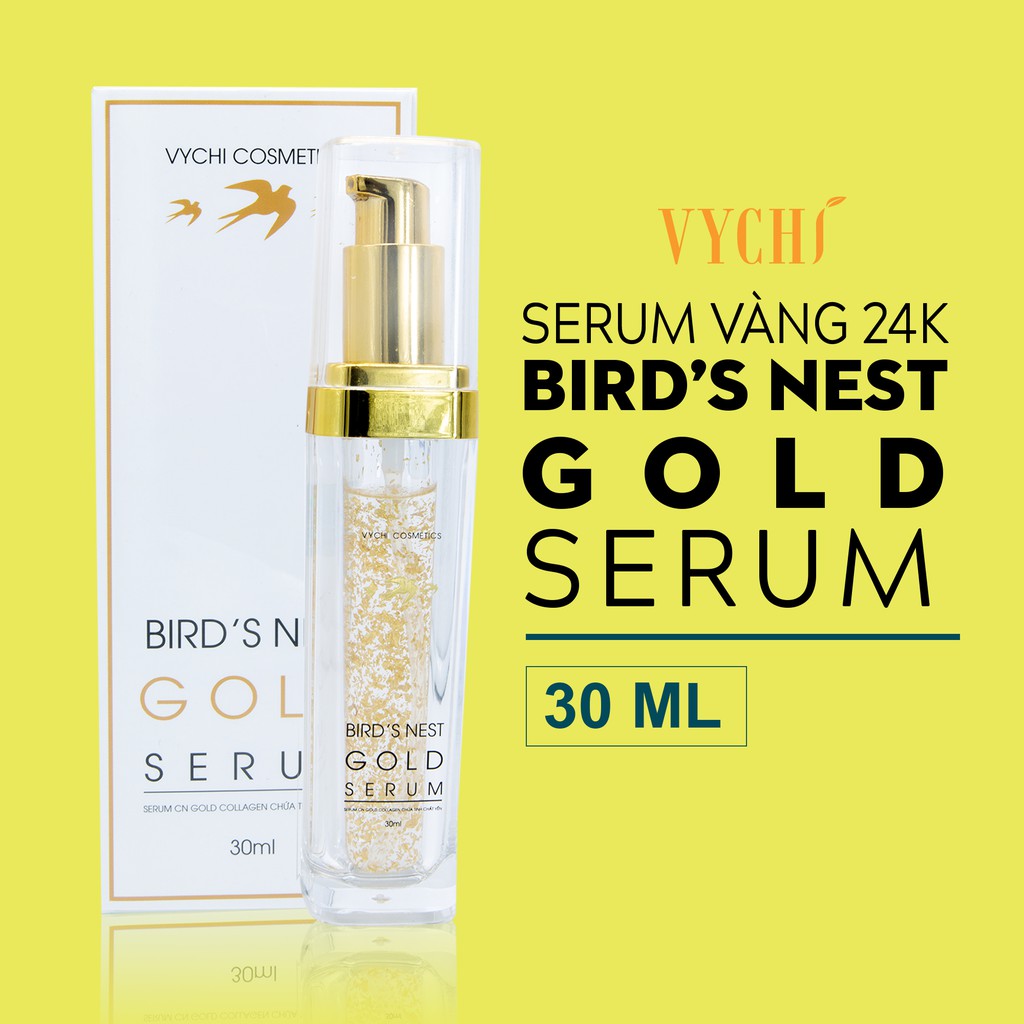 [XẢ KHO_FREESHIP] Serum dưỡng da tinh chất vàng GOLD BIRD'S NEST SERUM - Serum vàng 24k by Vychi | BigBuy360 - bigbuy360.vn
