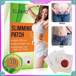 Set 30 miếng dán từ tính hỗ trợ giảm cân elaimei