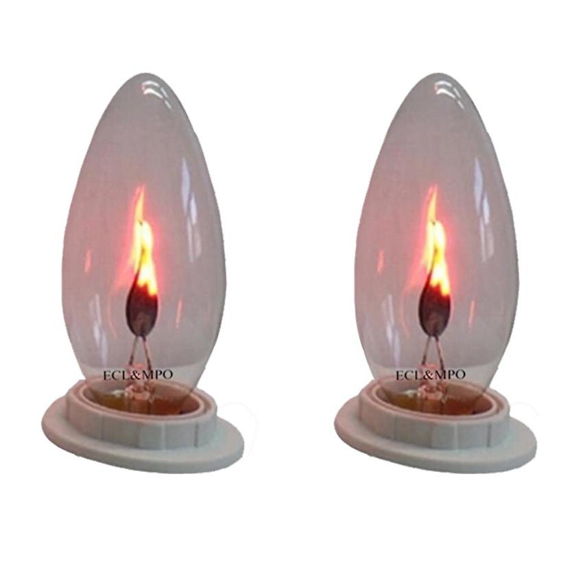 Bộ 2 bóng đèn lửa trang trí 3W - E12