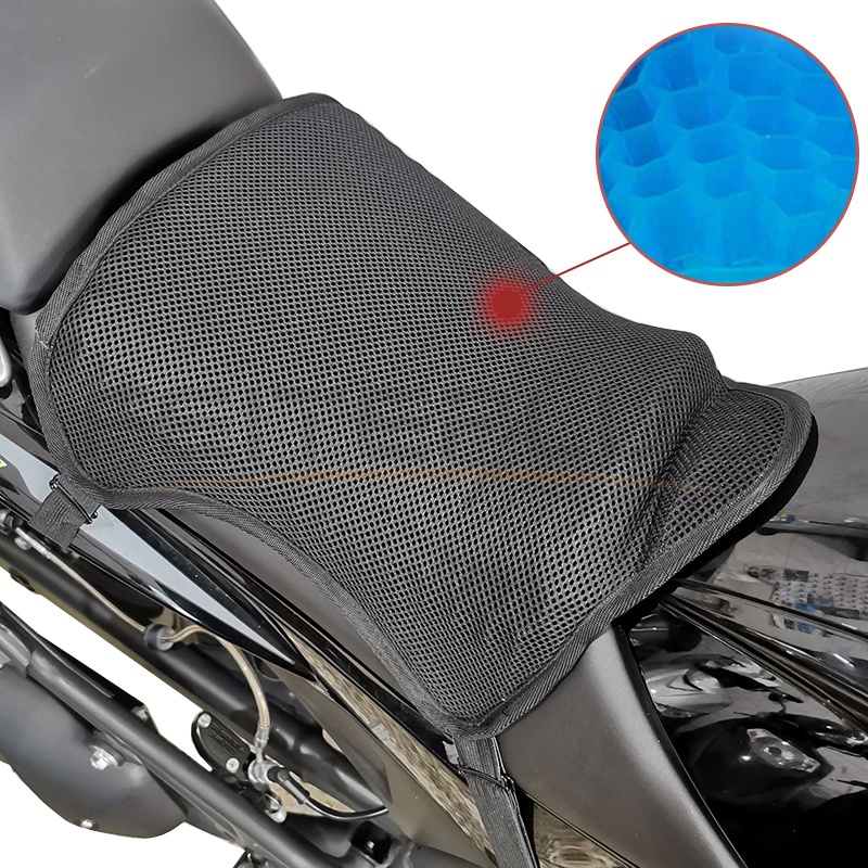 Vỏ Bọc Yên Xe Máy Dạng Gel Cách Nhiệt Chống Trượt Chống Sốc Thoáng Khí Phù Hợp Bốn Mùa