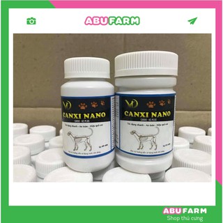 Viên Uống Canxi Nano Hỗ Trợ Tăng Cường Canxi Cho Chó (150viên)