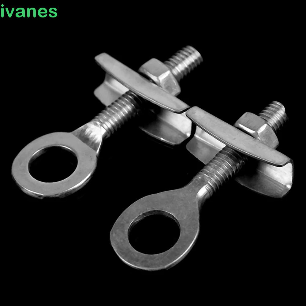 IVANES Bicycle Parts Bike Chain Tensioner 35mm Bike Chain Adjuster Bicycle Chain Adjust Bolt BMX Bicycle|Bicycle Accessories Pull Tight Bolts Single Speed Drive Chain Puller Fixed Gear Bicycle