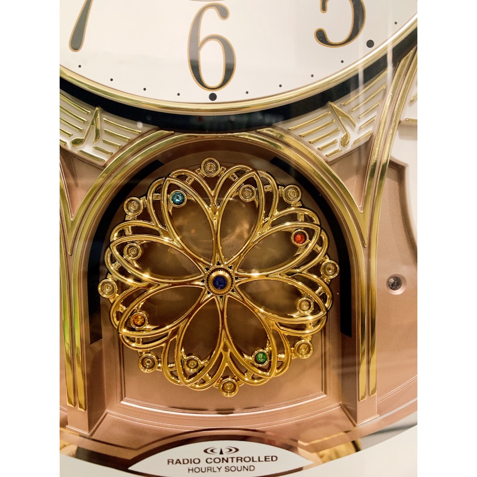 Đồng hồ treo tường Small World phiên bản xoay mặt cao cấp Nhật Bản