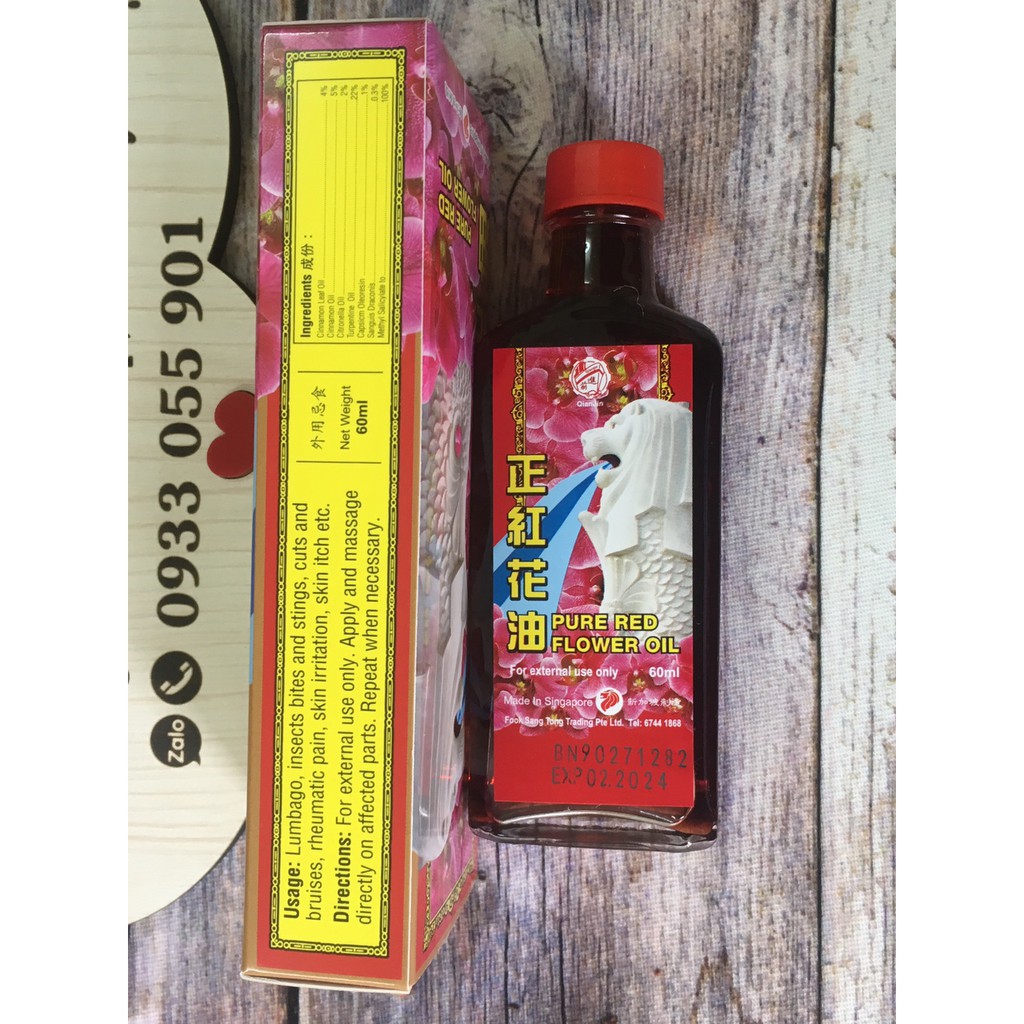 Dầu Nóng Hồng Hoa Pure Red Flower Oil | BigBuy360 - bigbuy360.vn