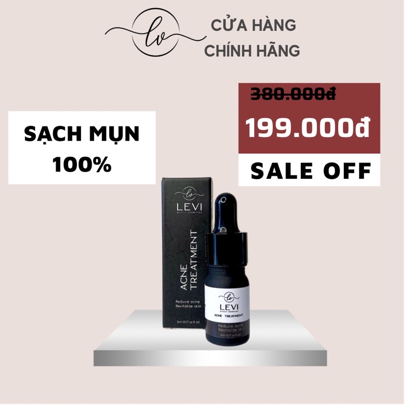 Serum mụn LEVI mờ thâm, trắng da, sạch mụn 100% sau 7 ngày | BigBuy360 - bigbuy360.vn