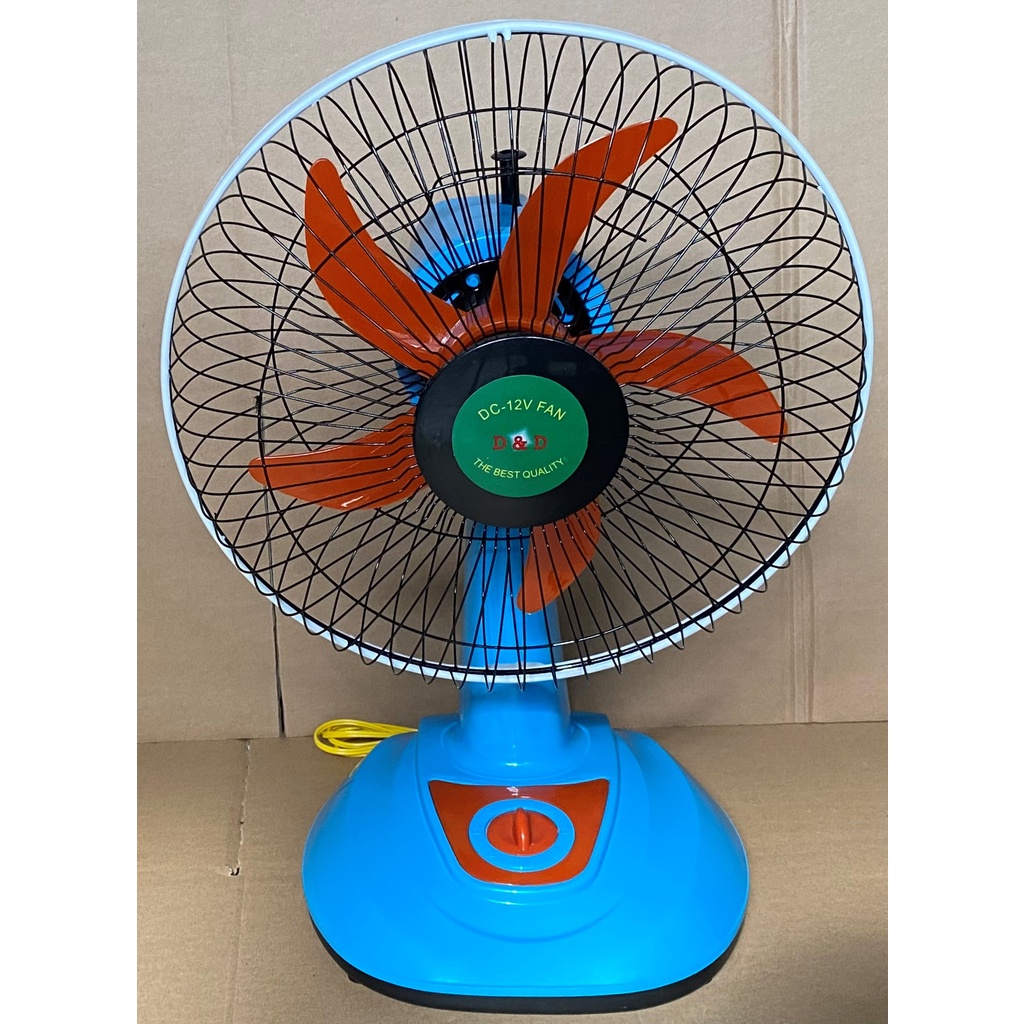Quạt Kẹp Bình 12V, Có 3 Tốc Độ Gió Khác Nhau. Loại Bàn-Cánh 3 Tấc. Sử Dụng Điện 220V, Có Đèn Led Siêu Sáng.