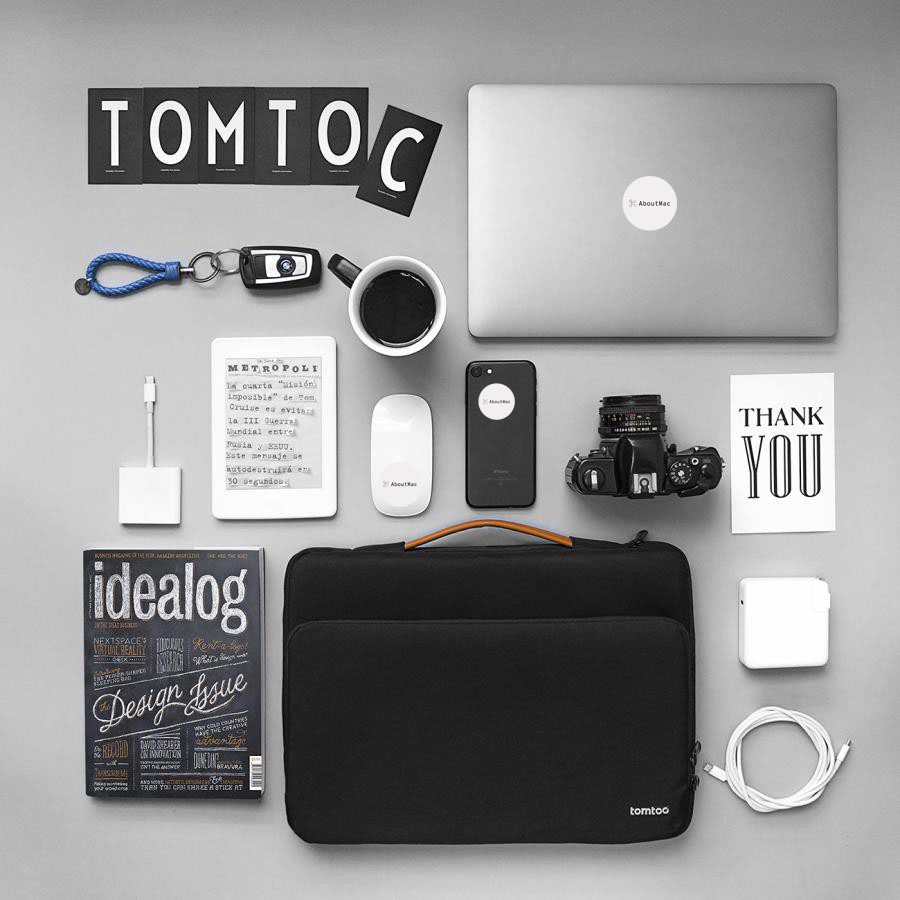 Túi xách chống sốc Tomtoc Briefcase Macbook-Laptop 13inch New - A14 6Màu
