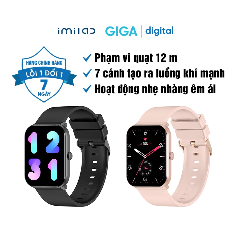 Đồng hồ thông minh Fitness Smart Watch W01- Đồng hồ sức khỏe, theo dõi nhịp tim