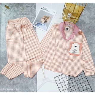 [GIẢM GIÁ]BỘ NGỦ PYJAMA MẶC NHÀ LỤA
