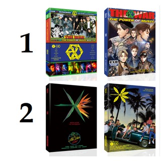 Combo EXO Photobook THE WAR (16 món) (ver tháng 11)