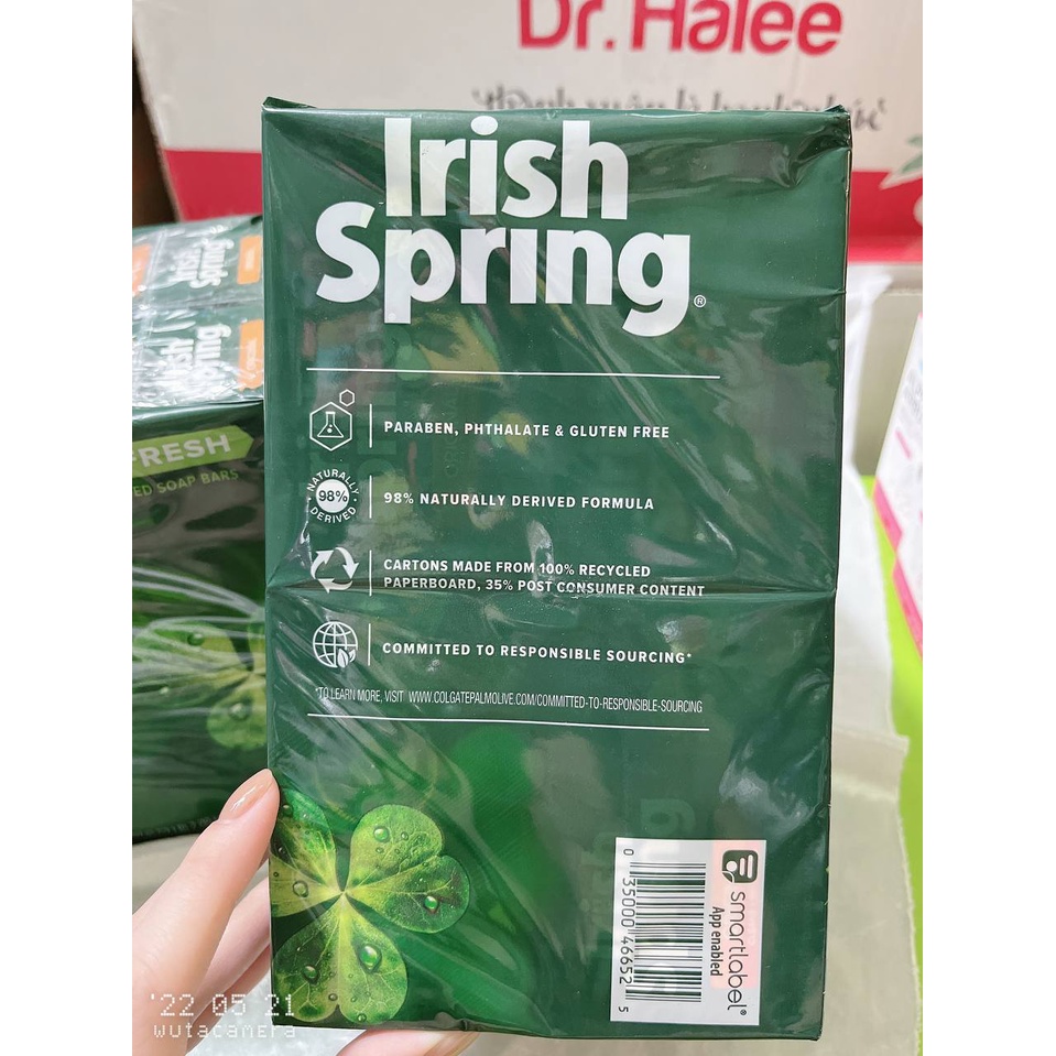 XÀ BÔNG CỤC IRISH SPRING 1 cục