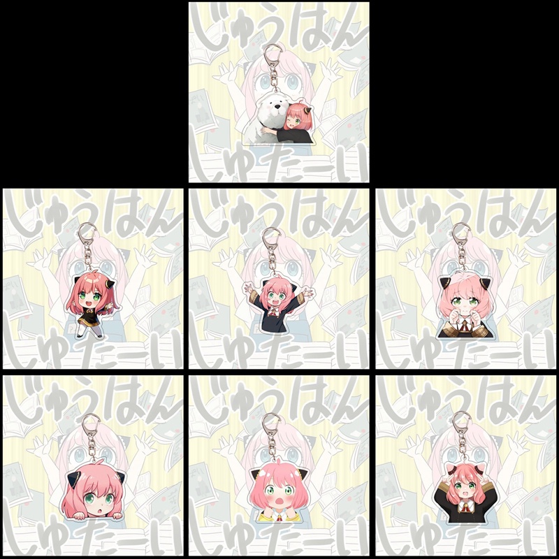 Tmdbyx Móc Khóa Acrylic Hình Nhân Vật Yor Loid Anya Yor Phim Spyxfamily