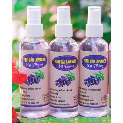 Tinh dầu Hương Lavender xịt phòng chai 100ml nguyên chất thơm ngát hàng xịn giá sỉ