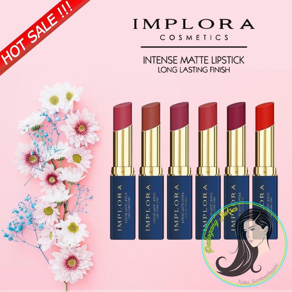 (hàng Mới Về) Son Môi Implora Lâu Trôi Màu Lì Thời Trang | BigBuy360 - bigbuy360.vn