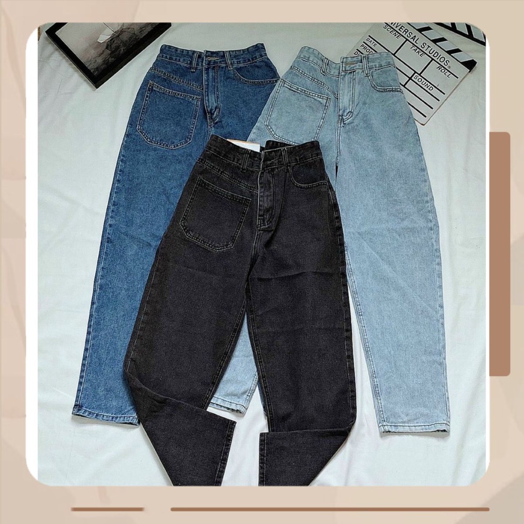 Quần Jean Baggy Túi Kiểu Size To (60-85kg)