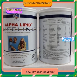 [HÀNG CHÍNH HÃNG] SỮA NON ALPHA LIPID LIFELINE CỦA NEW ZEALAND 450G ( CÓ HÓA ĐƠN )