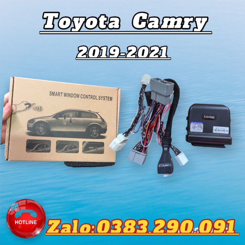 Tự động gập gương lên xuống kính CAMRY 2019 - 2021 cắm gin theo xe Hãng Lasixi