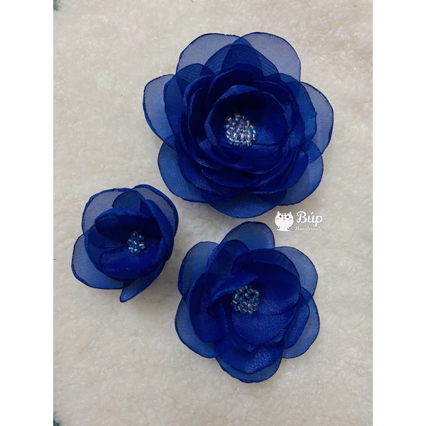 Hoa đính váy áo nhuỵ cườm