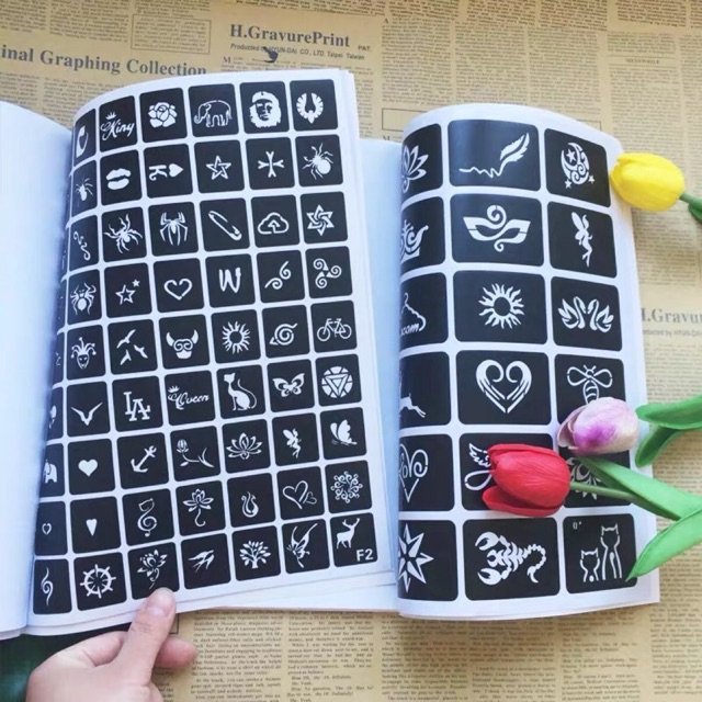 Set hình săm và mực