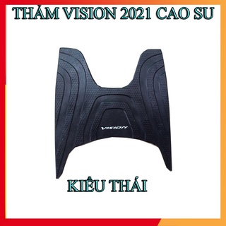 THẢM ĐỂ CHÂN CAO SU VISION 2021 - VISION 2022 ( mới có) (Ảnh Sp thật)