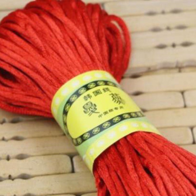 * GIA TOT* 10m Dây tim ĐÀI LOAN 1-1.5mm đan đồ handmade - MH605