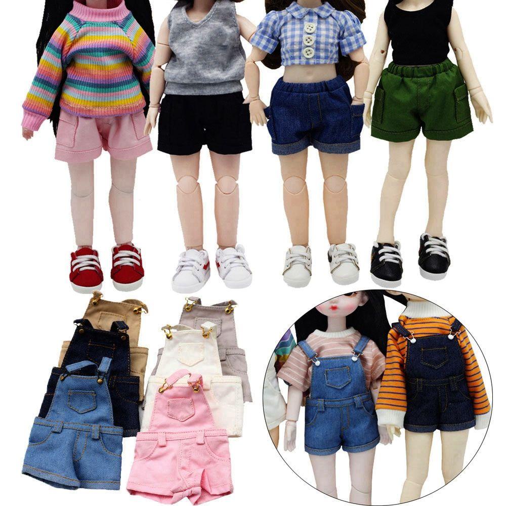 Quần Jean Họa Tiết Hoa Và Cầu Vồng Cho Búp Bê Tỉ Lệ 1/6