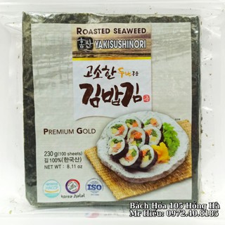 [T8/2021] Rong biển cuộn cơm 100 lá