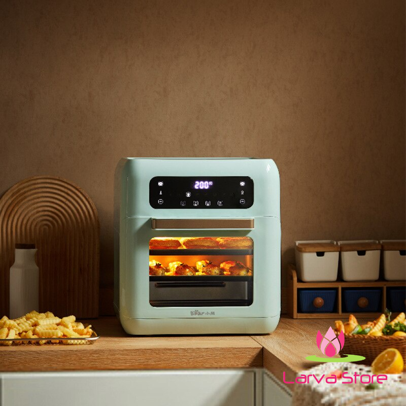 Nồi Chiên Không Dầu BEAR Điện Tử Hiện Đại 10 Lít QZG-A15V1