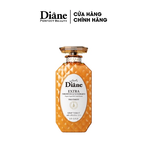 Dầu xả vào nếp suôn mượt Moist Diane Extra Straight-450ml