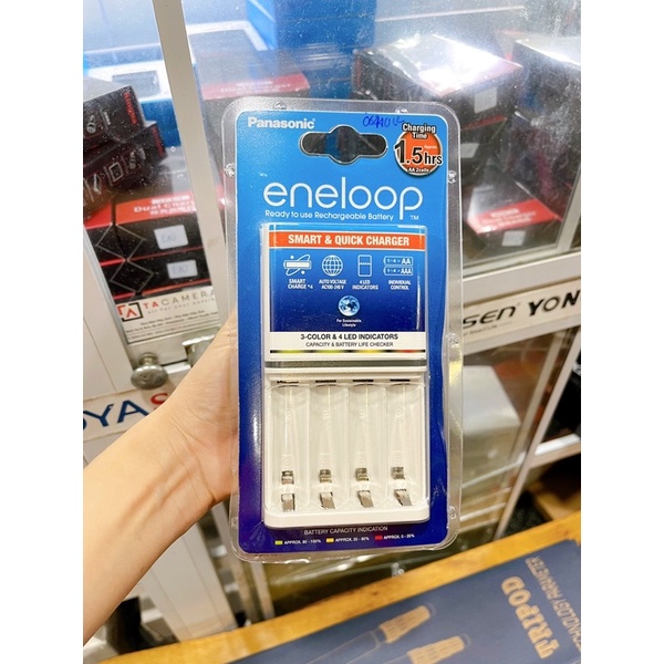 Sạc Pin AA/AAA Panasonic BQ-CC55E - Sạc Thông Minh Siêu Nhanh